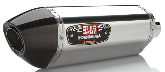 Yosh R-77 Street Slip On SS Exhaust Pipe Suzuki Hayabusa