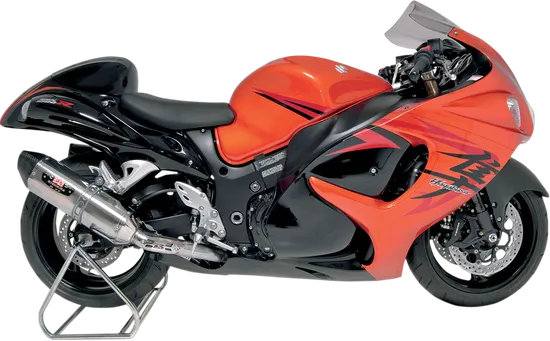 Yosh R-77 Street Slip On SS Exhaust Pipe Suzuki Hayabusa