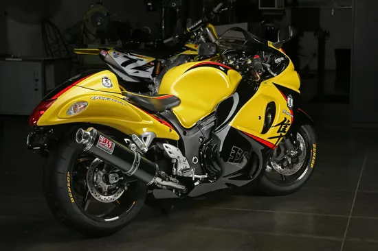 Yoshimura RS-3 Street Slip On CF Exhaust Pipe Suzuki Hayabusa