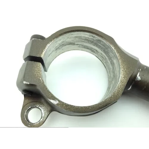 Left Clip-On Clip Side Handle Bar 2003 Kawasaki Ninja ZX6R ZX636C 1283 5