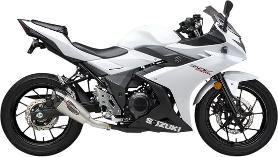 Yosh Alpha T Street Slip On SS Exhaust Pipe Works Suzuki GSX250R