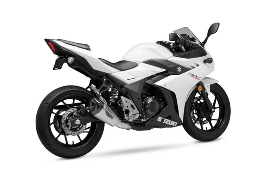 Yosh Alpha T Street Slip On SS Exhaust Pipe Works Suzuki GSX250R