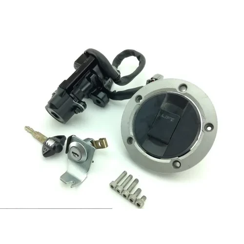 Lockset Ignition Trunk Tank Gas Cap Key 2006 Suzuki GSXR750 1286 x 3