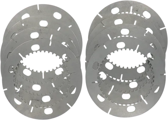 DS Metal Steel Drive Clutch Plates Set of 8