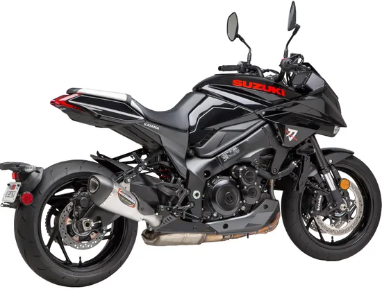 Yoshimura Alpha T Street Slip On SS Exhaust Pipe Works Suzuki Katana 1000