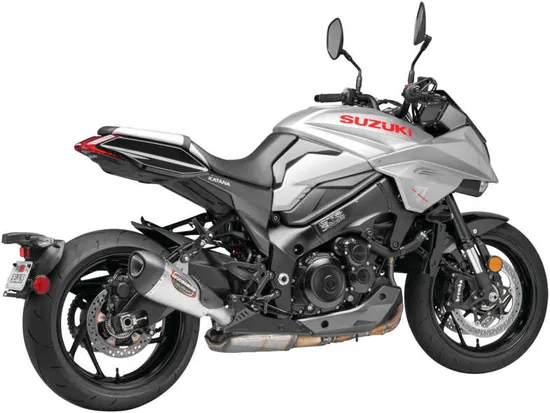 Yoshimura Alpha T Street Slip On SS Exhaust Pipe Works Suzuki Katana 1000