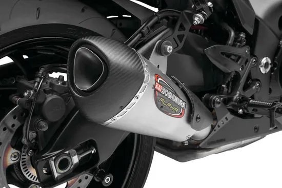 Yoshimura Alpha T Street Slip On SS Exhaust Pipe Works Suzuki Katana 1000