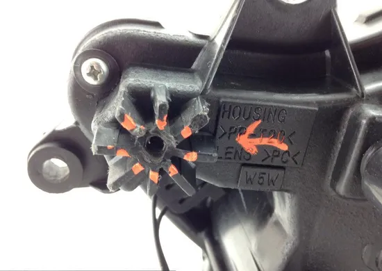 Headlight Front Headlamp 2007 Suzuki GSXR600 1313 PARTS