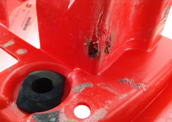 Rear Fender Fenders Plastic From 2006 Honda TRX 450ER 450R #105 x