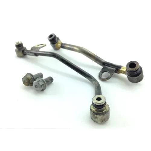 Engine Metal Oil Lines 2004 Kawasaki Prairie 700 KVF700A 4x4 1319 3