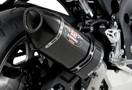 Yoshimura R-77 Race Full System CF Exhaust Pipe Suzuki GSXR600 GSXR750