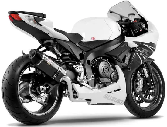 Yoshimura R-77 Race Full System CF Exhaust Pipe Suzuki GSXR600 GSXR750