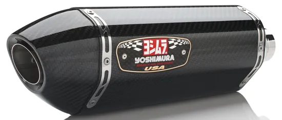 Yoshimura R-77D Race Full System CF Exhaust Pipe Suzuki GSXR600 GSXR750