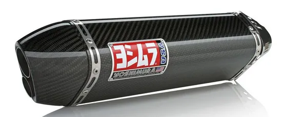 Yosh TRC-D Street Slip On CF Exhaust Pipe Suzuki GSXR600 GSXR750