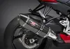 Yosh R-77 Signature Slip On CF Exhaust Pipe Suzuki GSXR600 GSXR750