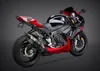 Yosh R-77 Signature Slip On CF Exhaust Pipe Suzuki GSXR600 GSXR750