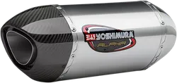 Yosh Alpha Signature Slip On SS Exhaust Pipe Suzuki GSXR600 GSXR750