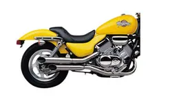 Cobra Chrome 3.5in Slash Cut Slip On Muffler Exhaust