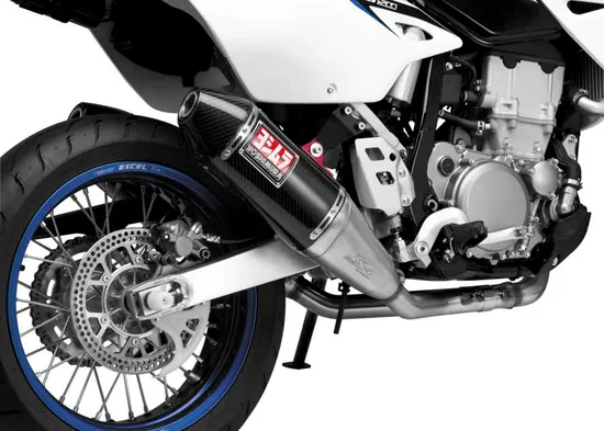 Yoshimura RS-4 Signature Full System CF Exhaust Twin Pipe Suzuki DRZ400S-SM