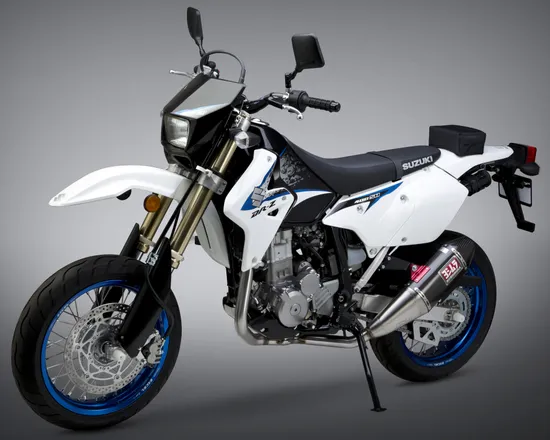 Yoshimura RS-4 Signature Full System CF Exhaust Twin Pipe Suzuki DRZ400S-SM