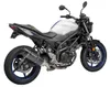 Yosh Alpha Street Slip On CF Exhaust Pipe Works Suzuki SV650 SV650X