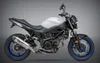 Yosh Alpha Street Slip On SS Exhaust Pipe Works Suzuki SV650 SV650X