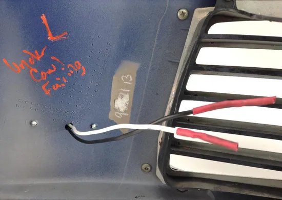 Left Under Cowl Fairing 1988 Honda GL1500 Goldwing GL 1500 x