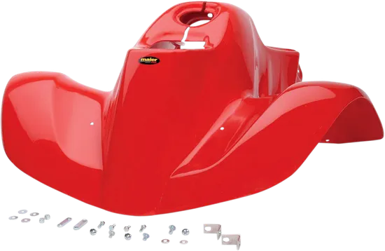 Maier Fighting Red Polyethylene Front Fender Fairing Guard