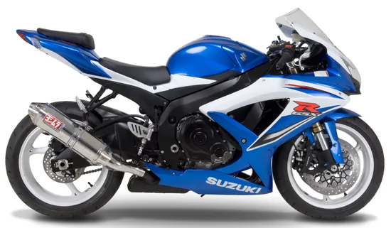Yosh TRC Street Slip On SS Exhaust Pipe Suzuki GSXR600 GSXR750 3