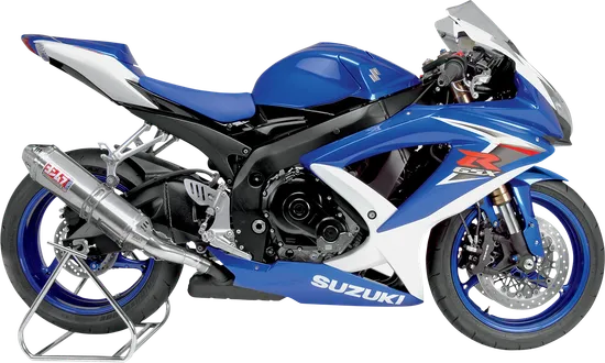Yosh TRC Street Slip On SS Exhaust Pipe Suzuki GSXR600 GSXR750 1