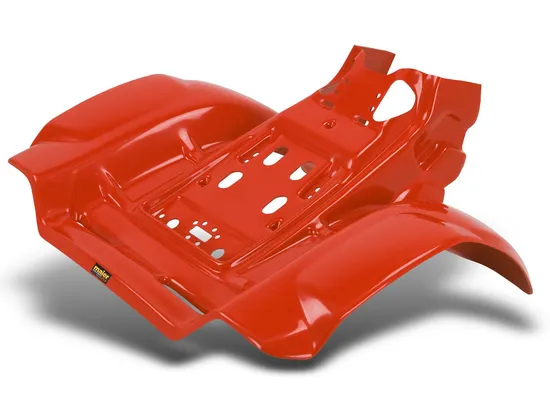 Maier Red Polyethylene Rear Fender Fairing Guard