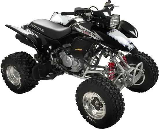 Maier Black Polyethylene Custom Rear Fender Fairing Guard