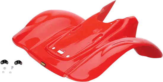 Maier Fighting Red Polyethylene Rear Fender Fairing Guard