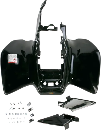 Maier Black Polyethylene Rear Fender Fairing Guard
