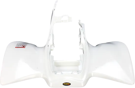 Maier White Polyethylene Rear Fender Fairing Guard