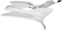 Maier White Polyethylene Rear Fender Fairing Guard