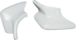 Maier White Polyethylene Racing Front Fender Fairing Guard