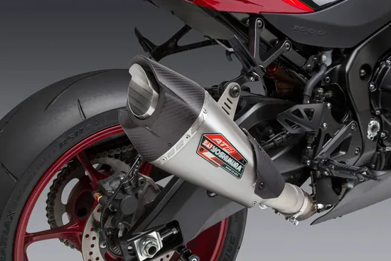 Yoshimura AT2 Street Slip On SS Exhaust Pipe Works Suzuki GSXS750 GSXS750Z