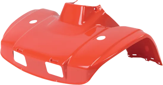 Maier Red Polyethylene Custom Front Fender Fairing Guard
