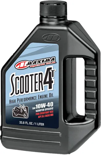 Maxima Scooter 4T 10W40 Mineral Engine Motor Oil 1 Liter Quart
