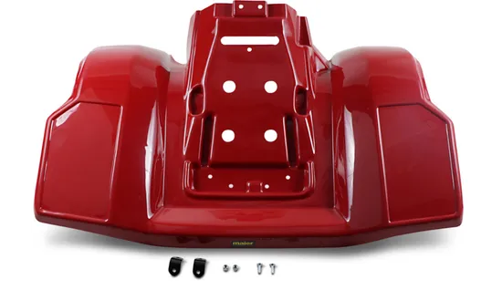 Maier Red Polyethylene Rear Fender Fairing Guard