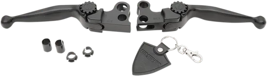PSR Journey Black Adjustable Clutch Brake Lever Set