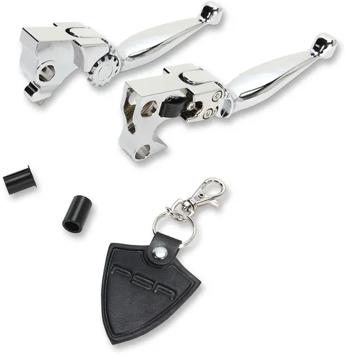 PSR Journey Chrome Adjustable Clutch Brake Lever Set