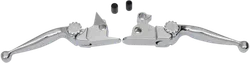 PSR Journey Chrome Adjustable Clutch Brake Lever Set
