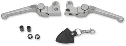 PSR Anthem Chrome Adjustable Clutch Brake Lever Set