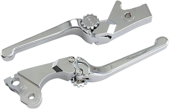 PSR Anthem Chrome Adjustable Clutch Brake Lever Set 2
