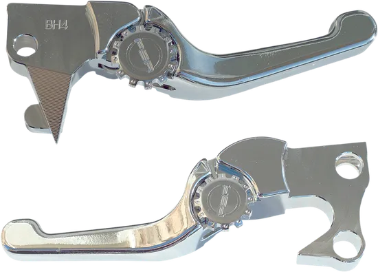 PSR Anthem Shorty Chrome Clutch Brake Lever Set