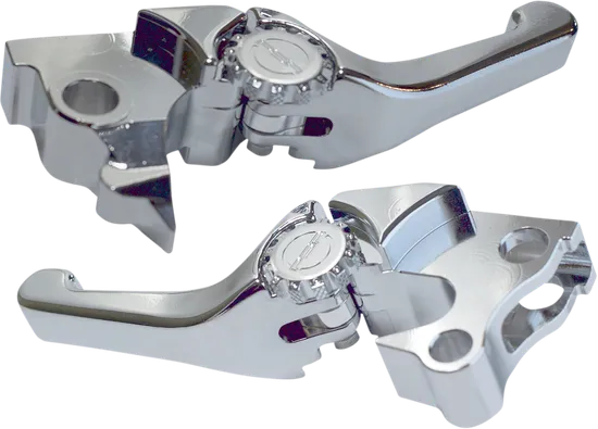 PSR Anthem Shorty Chrome Clutch Brake Lever Set