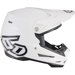 6D Helmets Adult Unisex ATR-2 Solid Helmet MX 2XL White