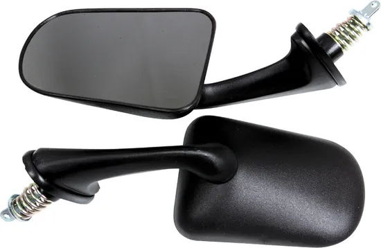 SP1 Black Side View Mirror Pair